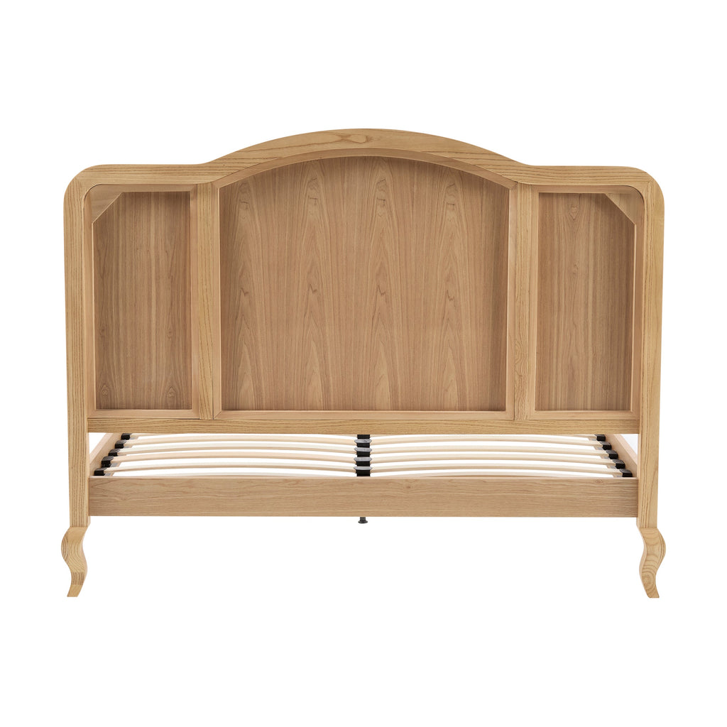 Cadre de lit Annecy en rotin naturel