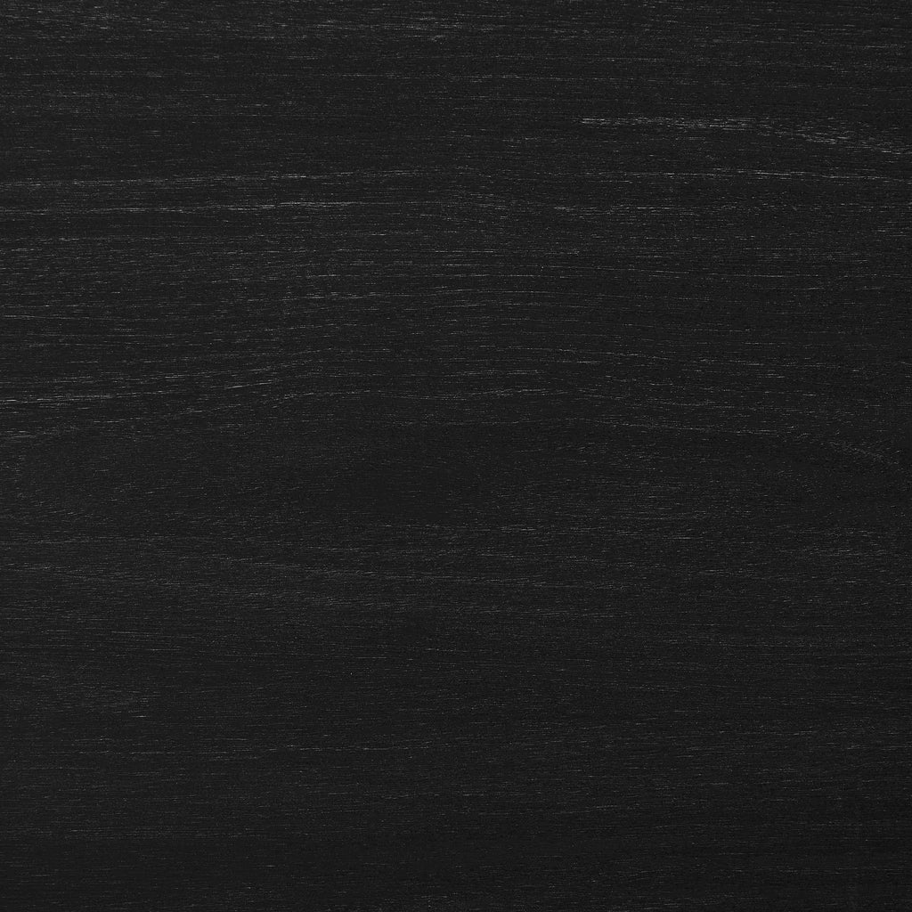 Table de salle à manger rectangulaire extensible Brooke 6-10 places - Noir/Bois