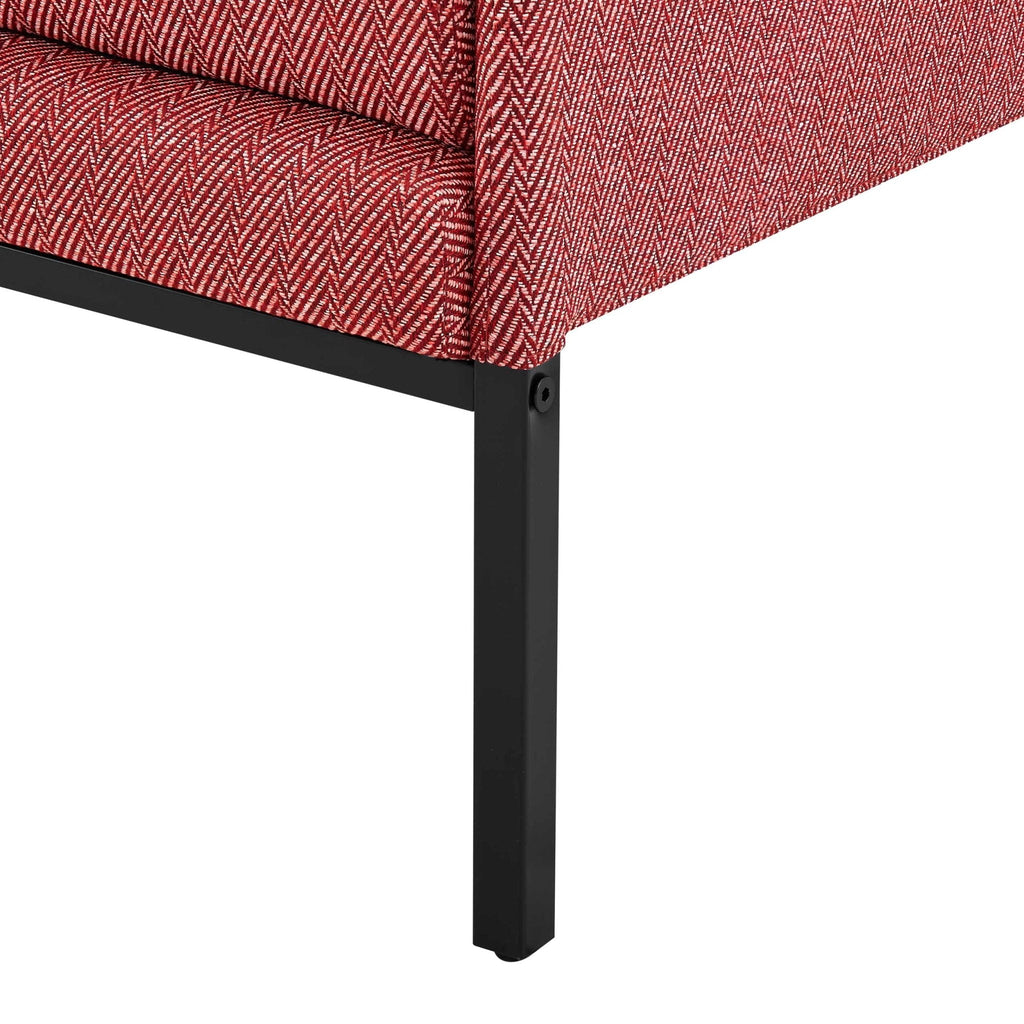 Fauteuil d'appoint Ada - Chevron Baie