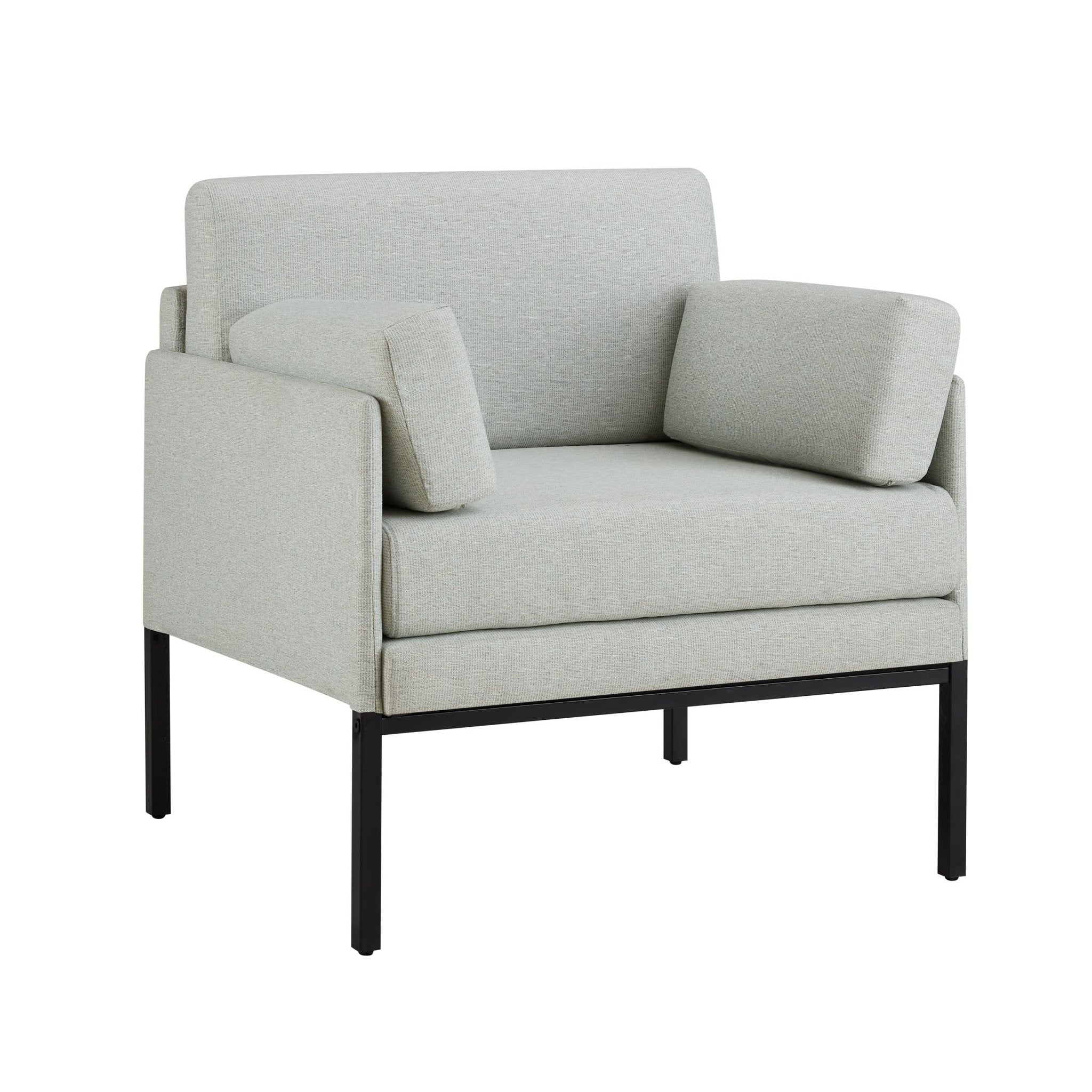 Fauteuil d'appoint Ada - Rayures bleues