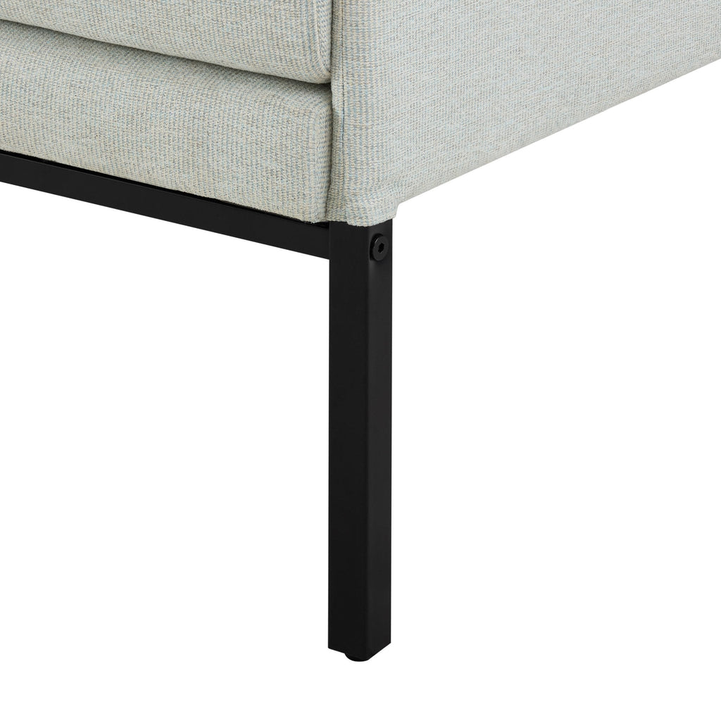 Fauteuil d'appoint Ada - Rayures bleues