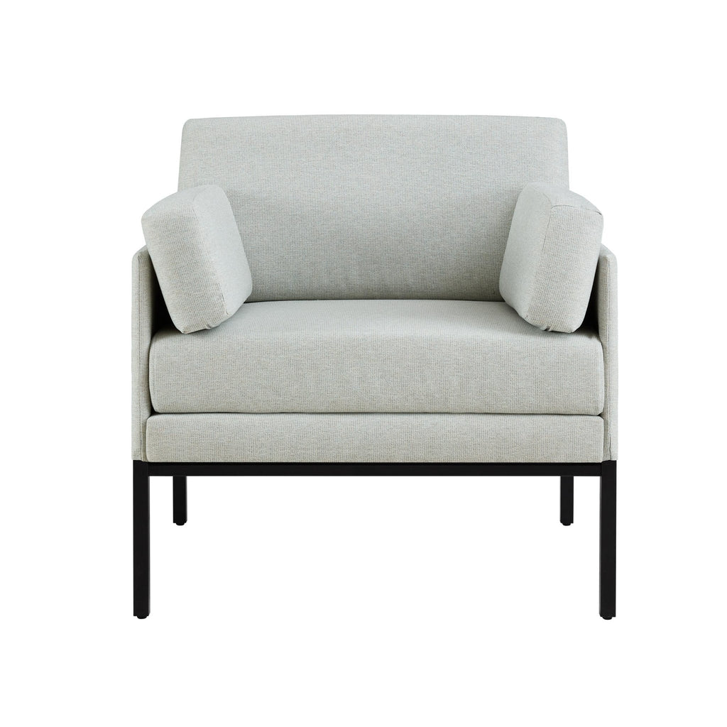 Fauteuil d'appoint Ada - Rayures bleues