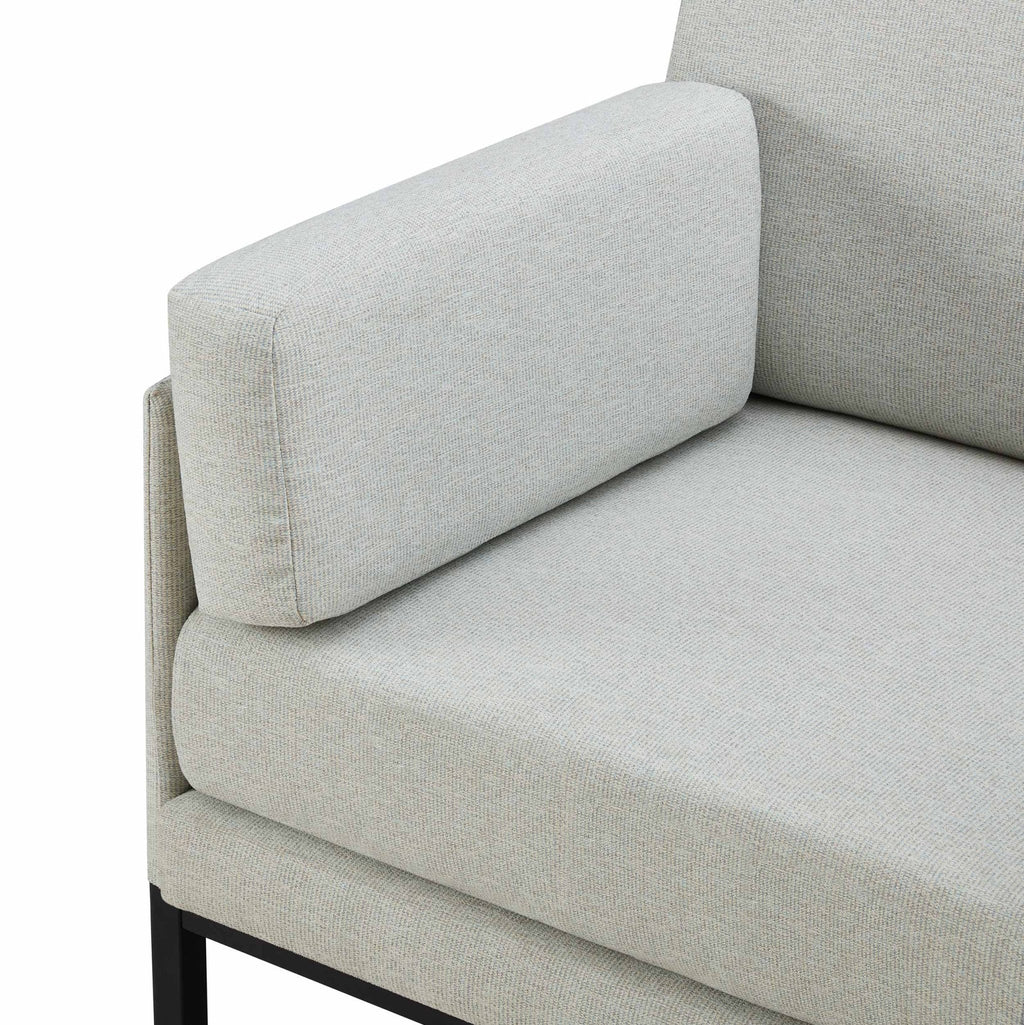 Fauteuil d'appoint Ada - Rayures bleues