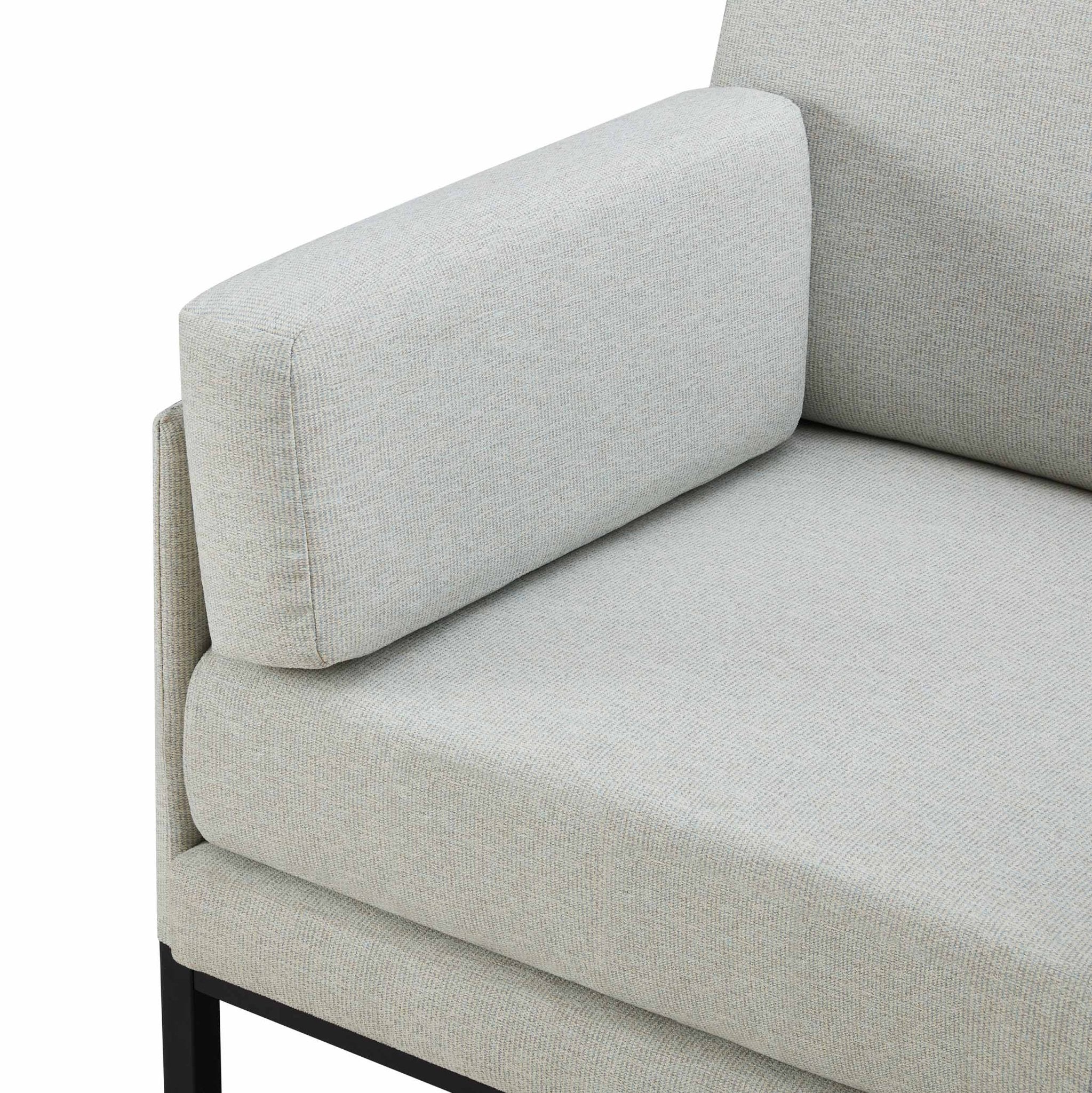 Fauteuil d'appoint Ada - Rayures bleues