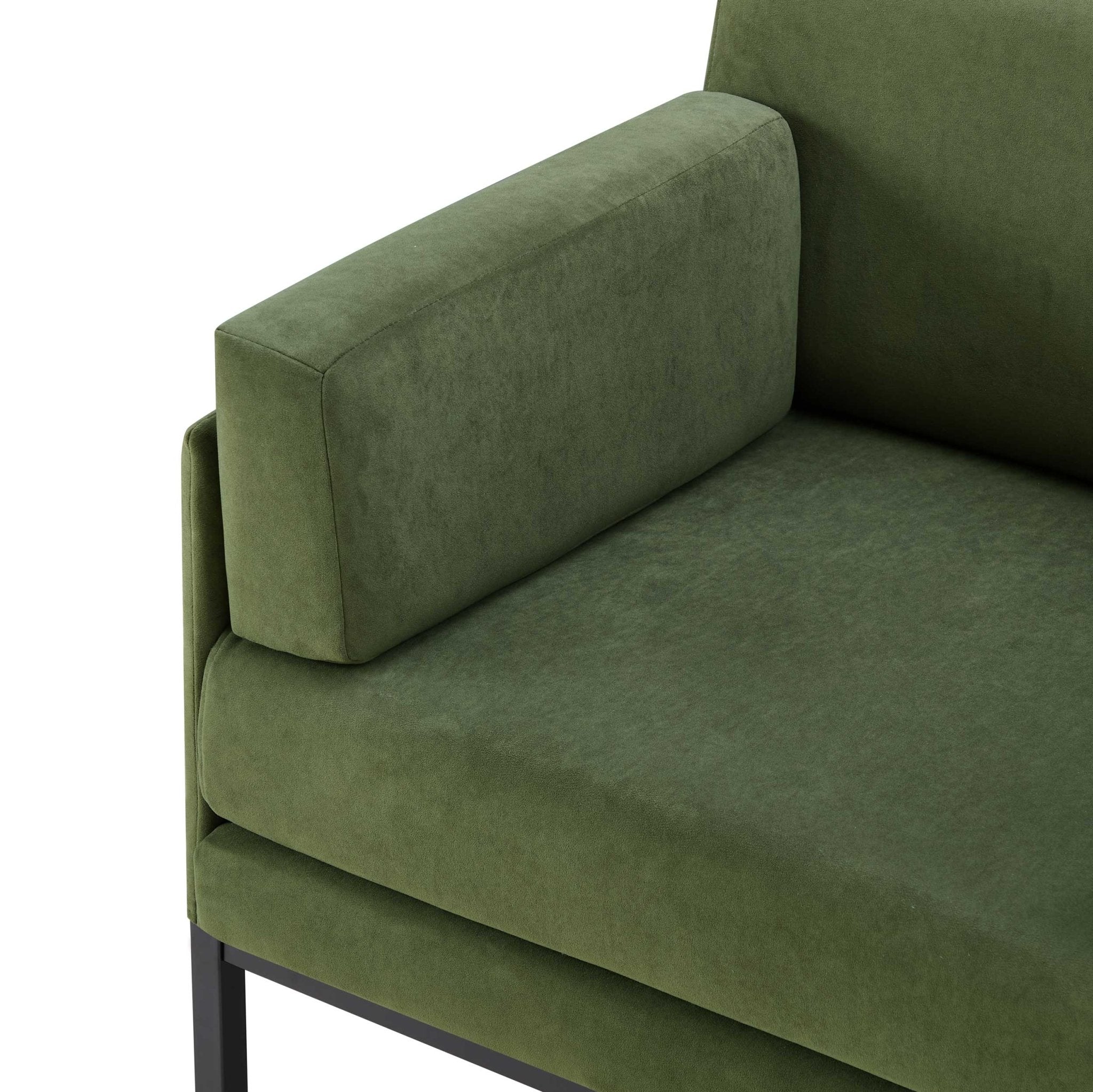 Fauteuil d'appoint Ada - Olive foncé