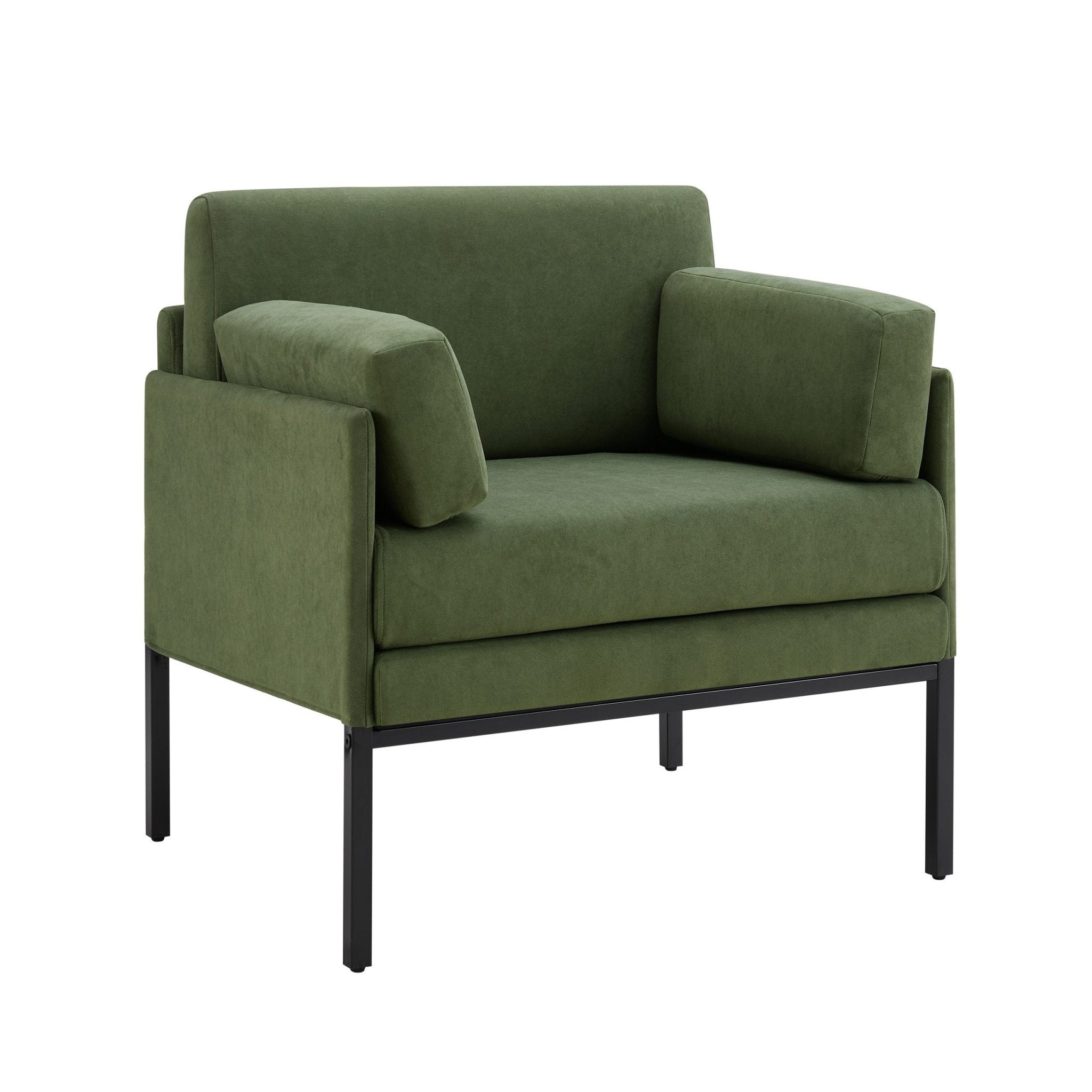 Fauteuil d'appoint Ada - Olive foncé