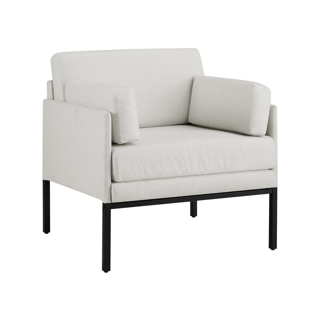 Fauteuil d'appoint Ada - Rayures naturelles