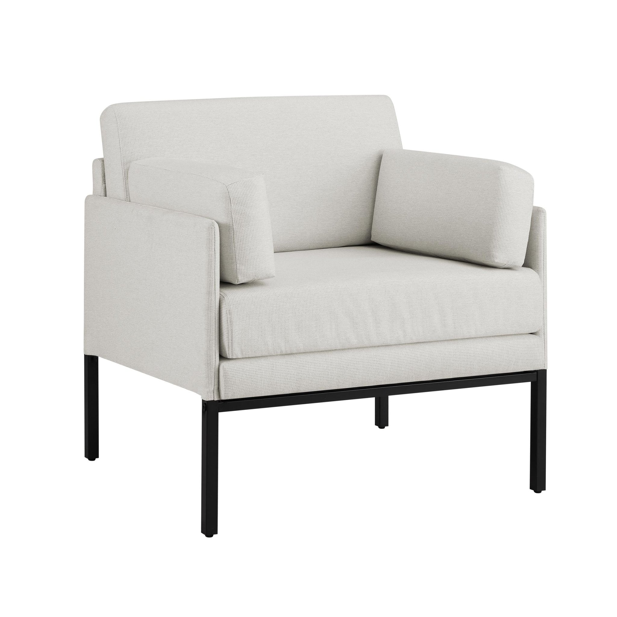 Fauteuil d'appoint Ada - Rayures naturelles