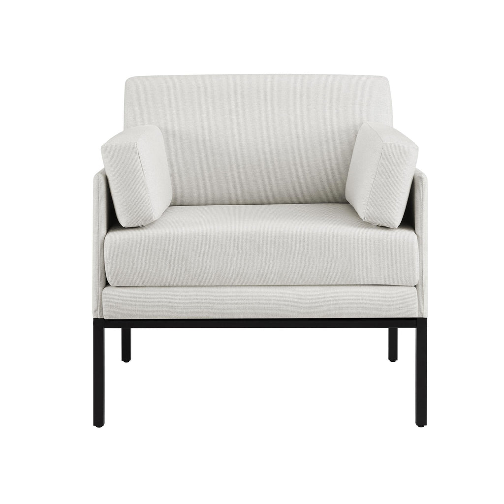 Fauteuil d'appoint Ada - Rayures naturelles