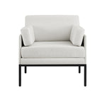 Fauteuil d'appoint Ada - Rayures naturelles