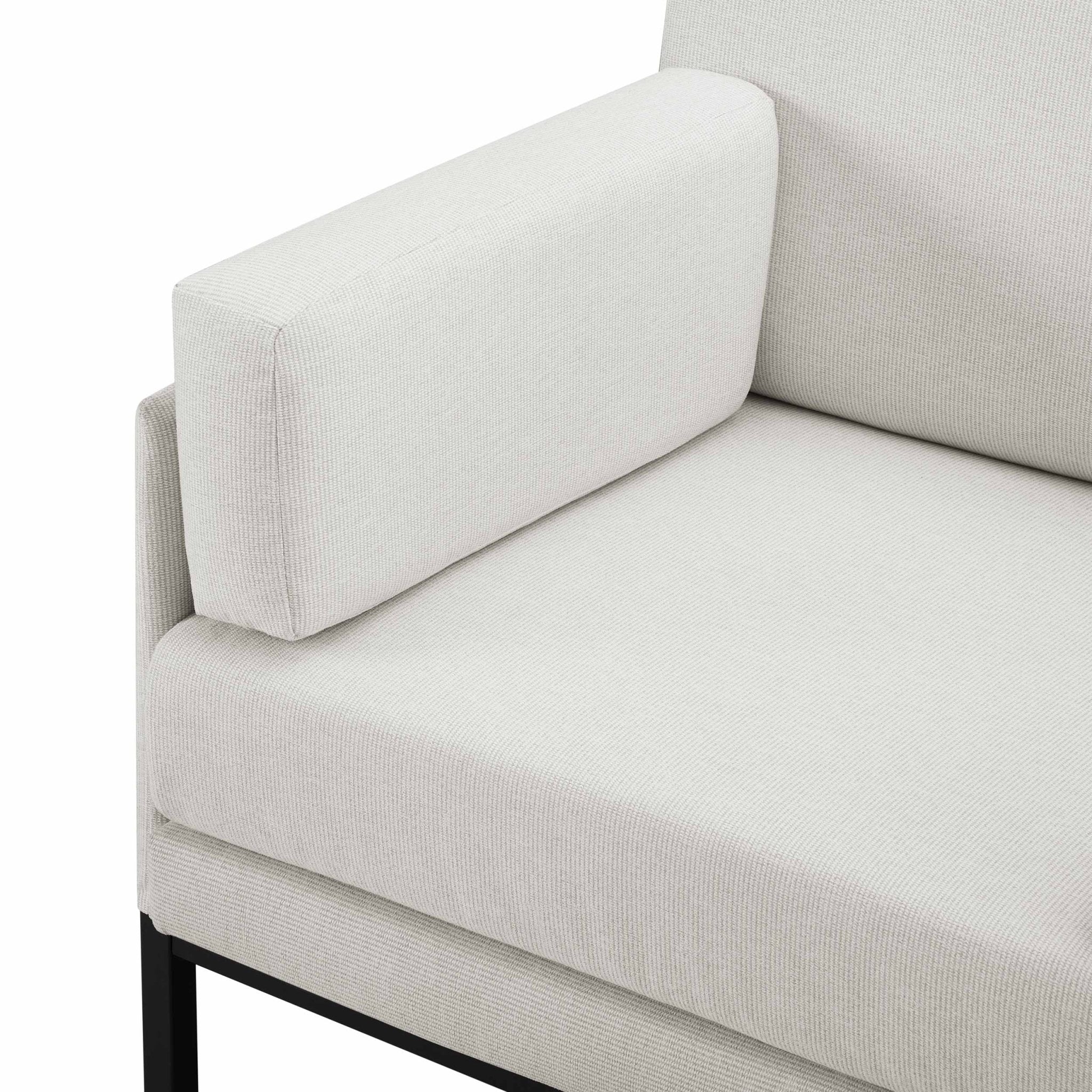 Fauteuil d'appoint Ada - Rayures naturelles