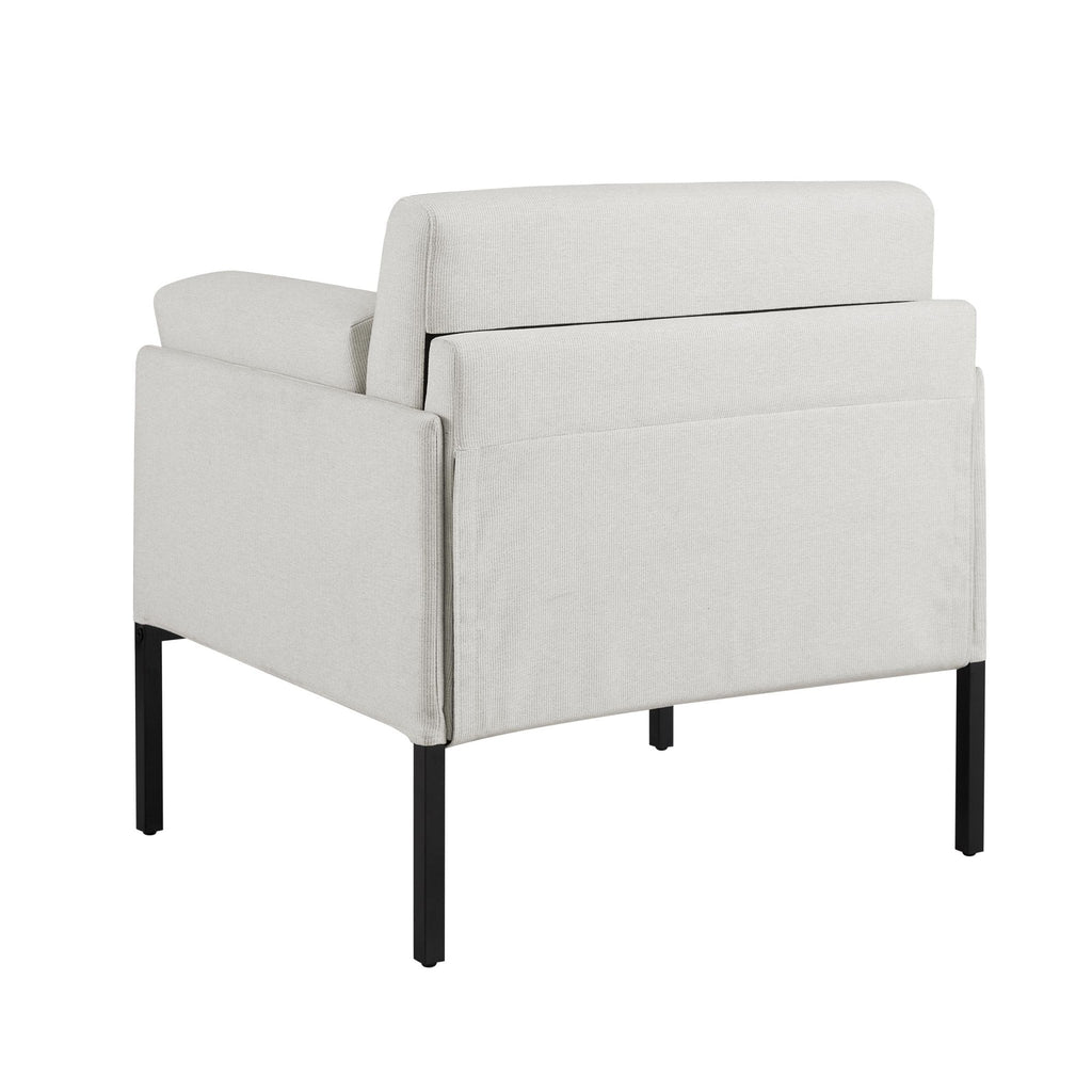 Fauteuil d'appoint Ada - Rayures naturelles