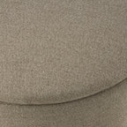 Tabouret de rangement Adelaide Gold Base - Avoine