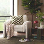 Chaise d'appoint Alba - Boucle Ivoire