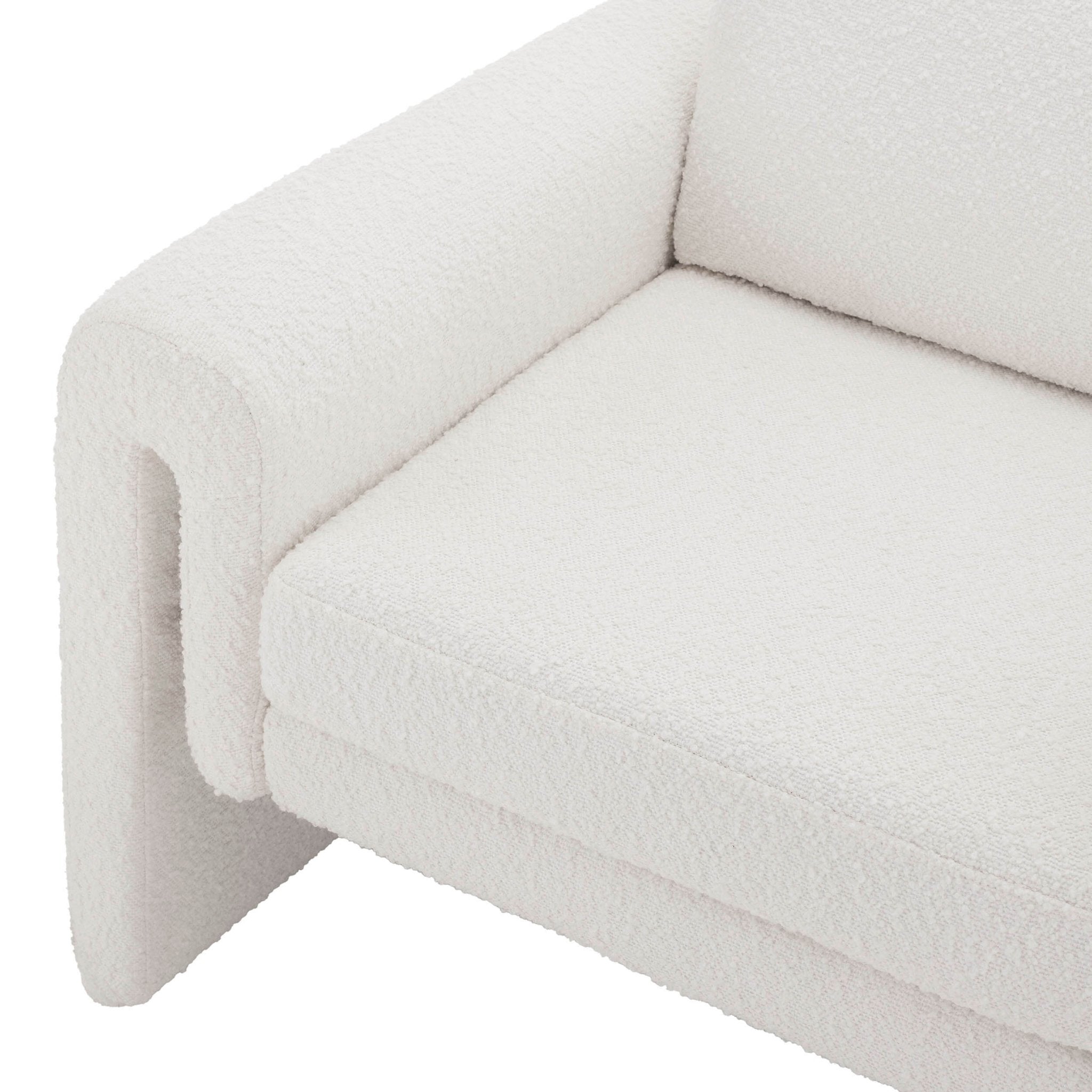 Chaise d'appoint Alba - Boucle Ivoire