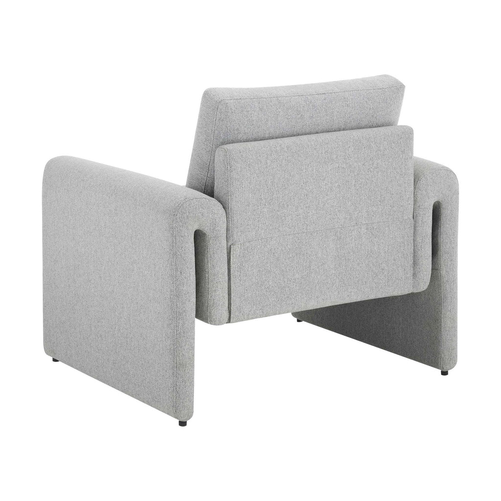Fauteuil d'appoint Alba - Gris clair