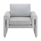 Fauteuil d'appoint Alba - Gris clair