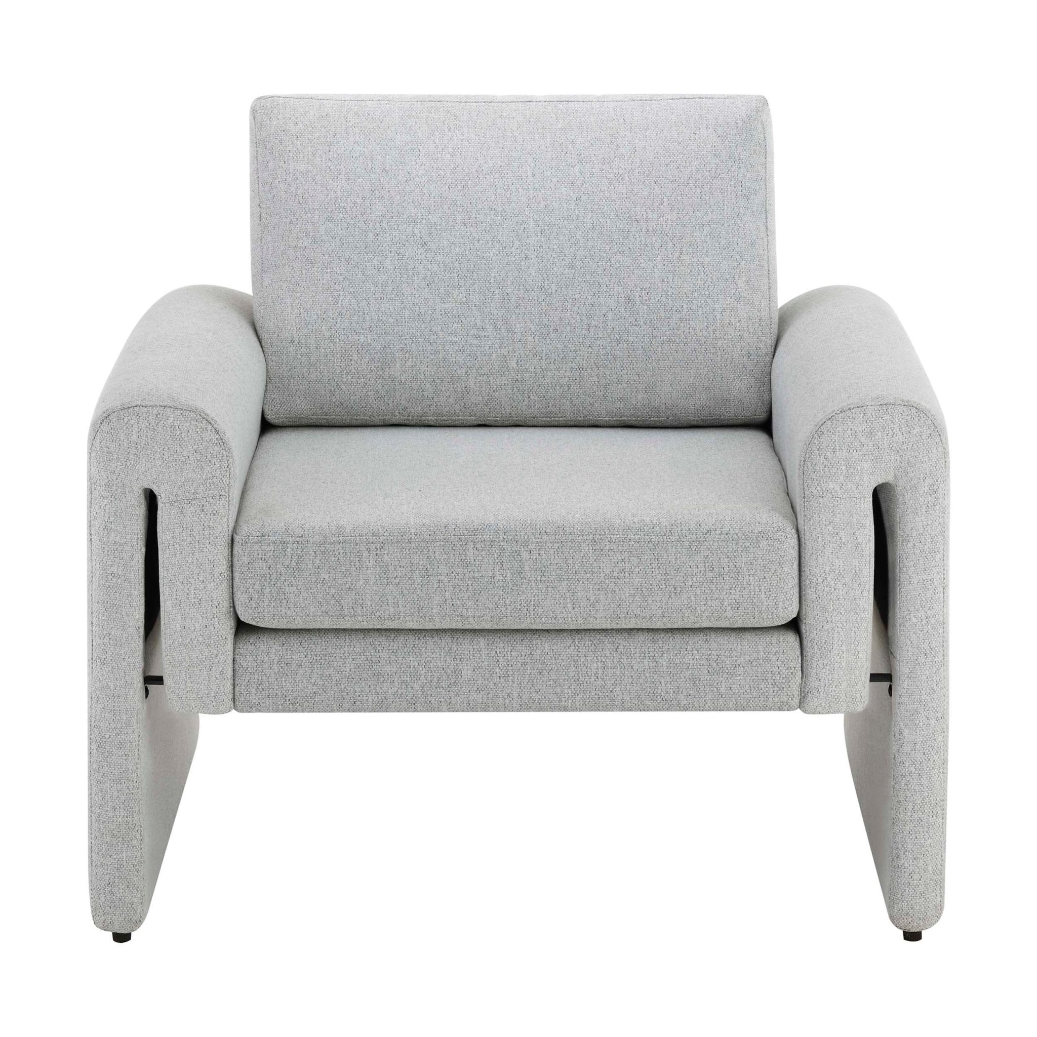 Fauteuil d'appoint Alba - Gris clair