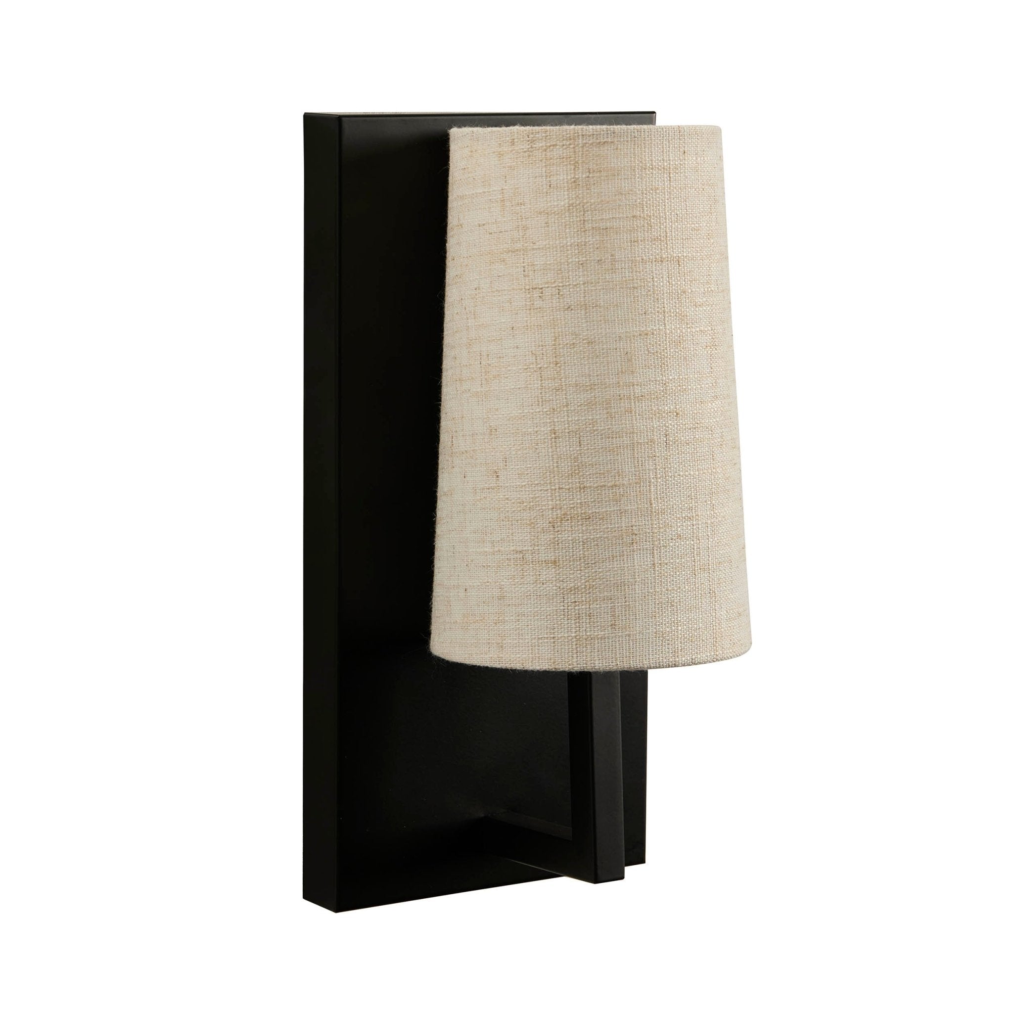 Applique murale rechargeable LED Alban - Noire