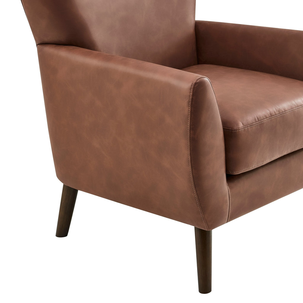 Fauteuil d'appoint Alia - Similicuir beige