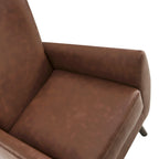 Fauteuil d'appoint Alia - Similicuir beige
