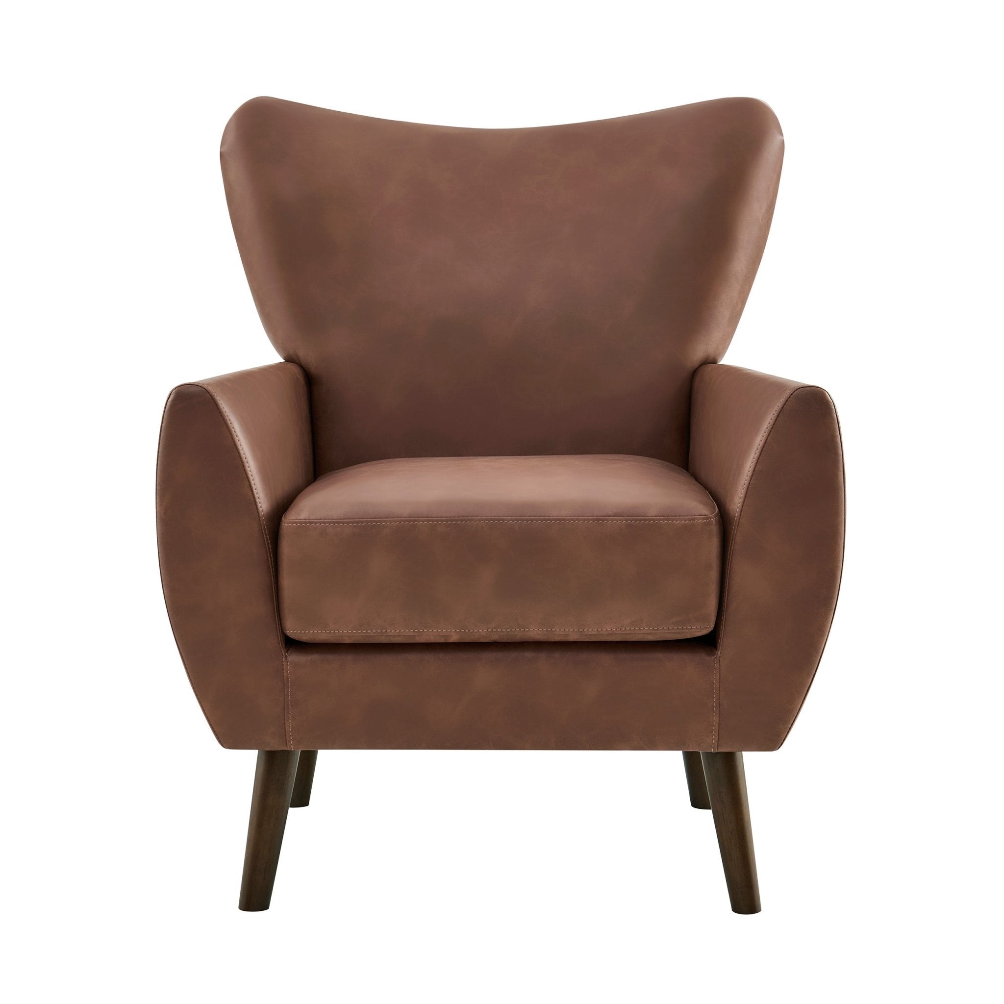 Fauteuil d'appoint Alia - Similicuir beige