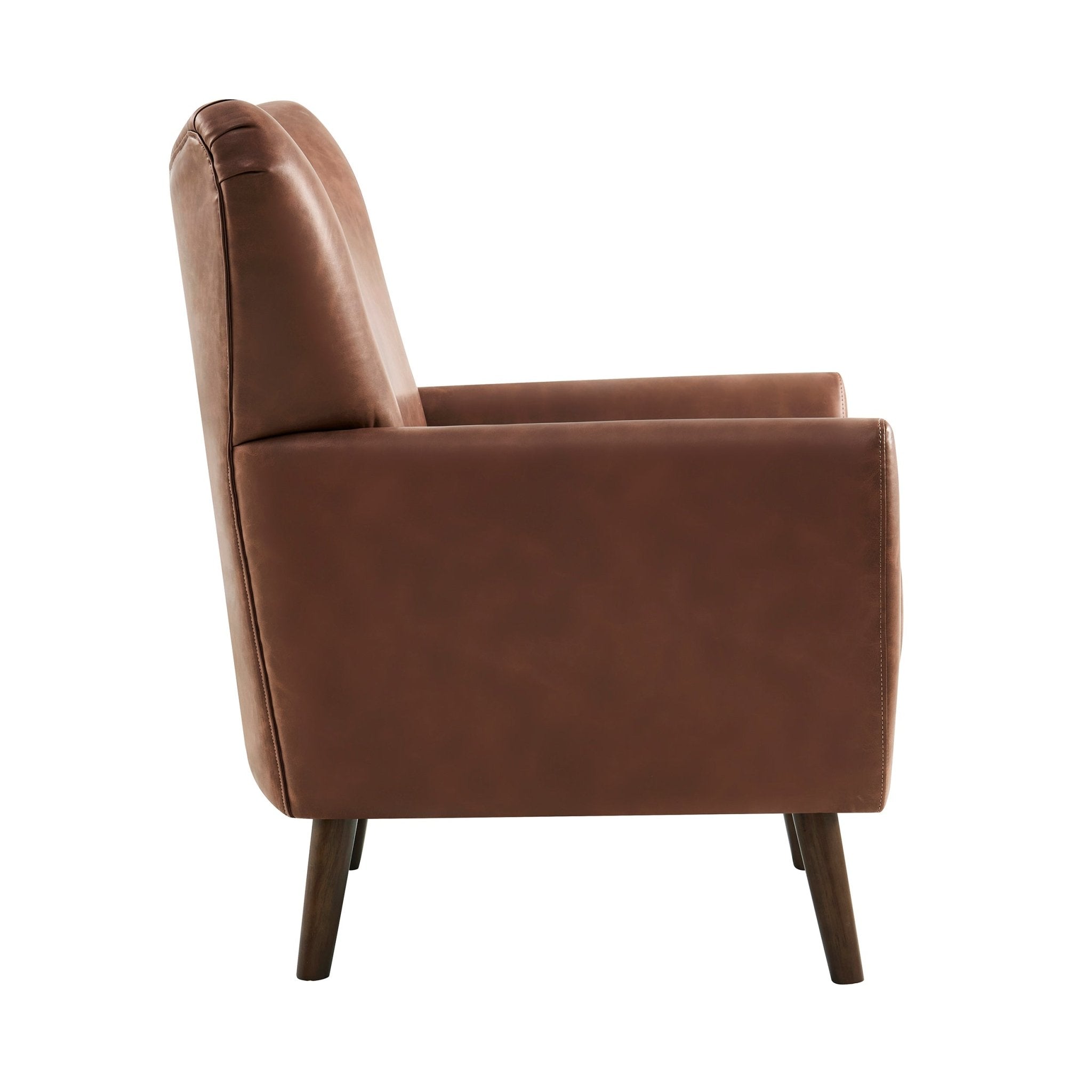 Fauteuil d'appoint Alia - Similicuir beige