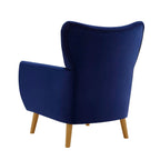Fauteuil d'appoint Alia - Bleu royal