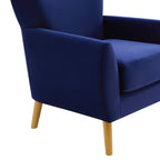 Fauteuil d'appoint Alia - Bleu royal