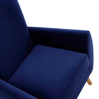 Fauteuil d'appoint Alia - Bleu royal