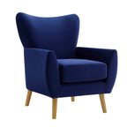 Fauteuil d'appoint Alia - Bleu royal