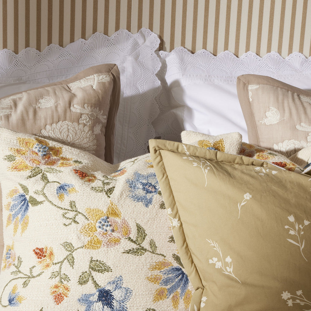 Housse de couette Alice 200 fils/cm² - Blanche