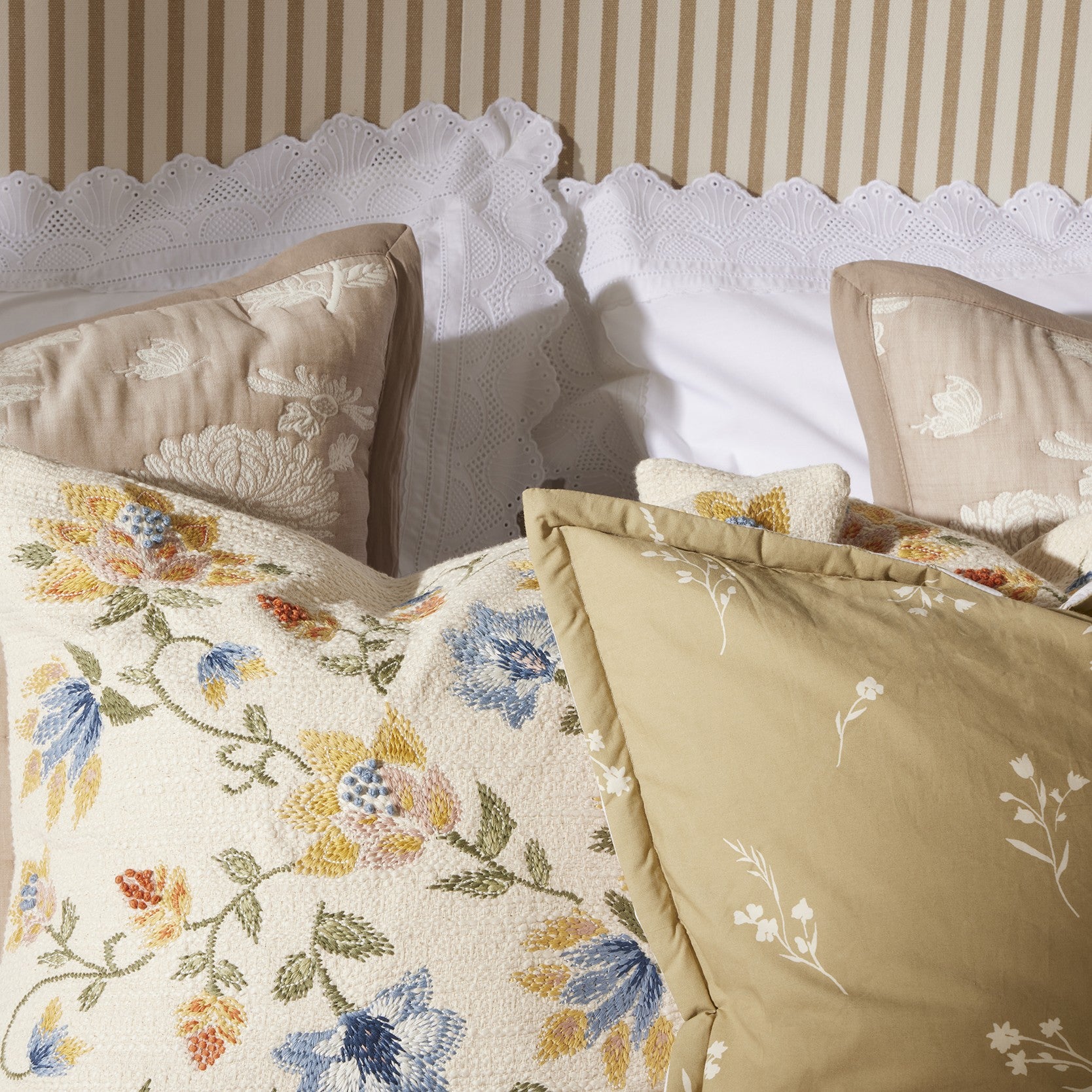 Housse de couette Alice 200 fils/cm² - Blanche