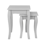 Ensemble de salon 3 pièces Amélie - Gris clair