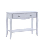Console coiffeuse Amélie - Gris clair