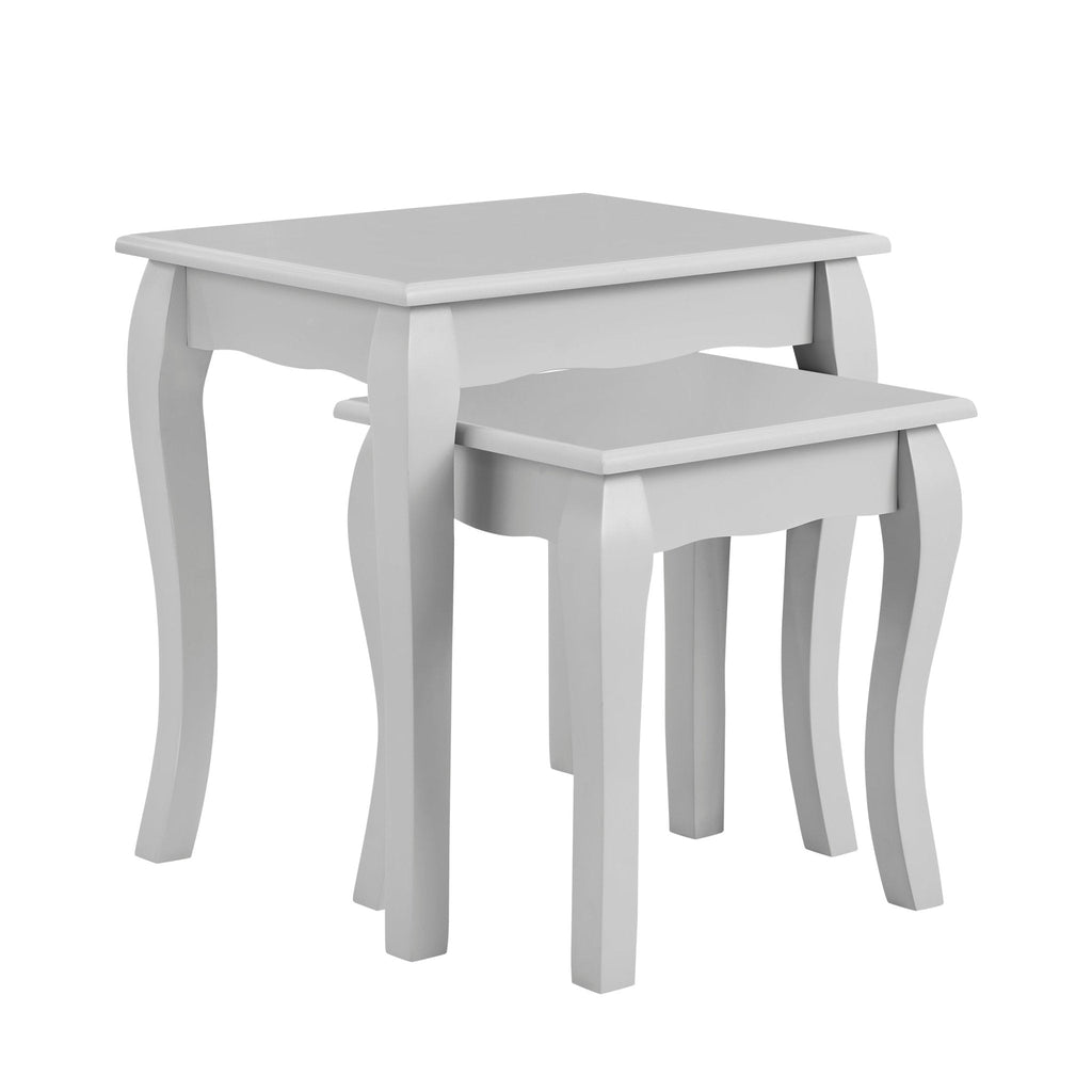 Table d'appoint gigogne Amélie - Gris clair
