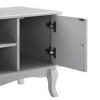 Meuble TV Amélie pour téléviseurs jusqu'à 50 pouces - Gris clair