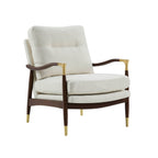 Fauteuil Ana - Lin crème