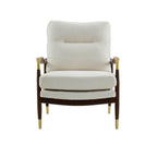 Fauteuil Ana - Lin crème