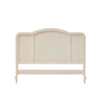 Cadre de lit Annecy en rotin - Crème