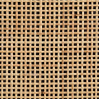 Cadre de lit Annecy en rotin - Noir