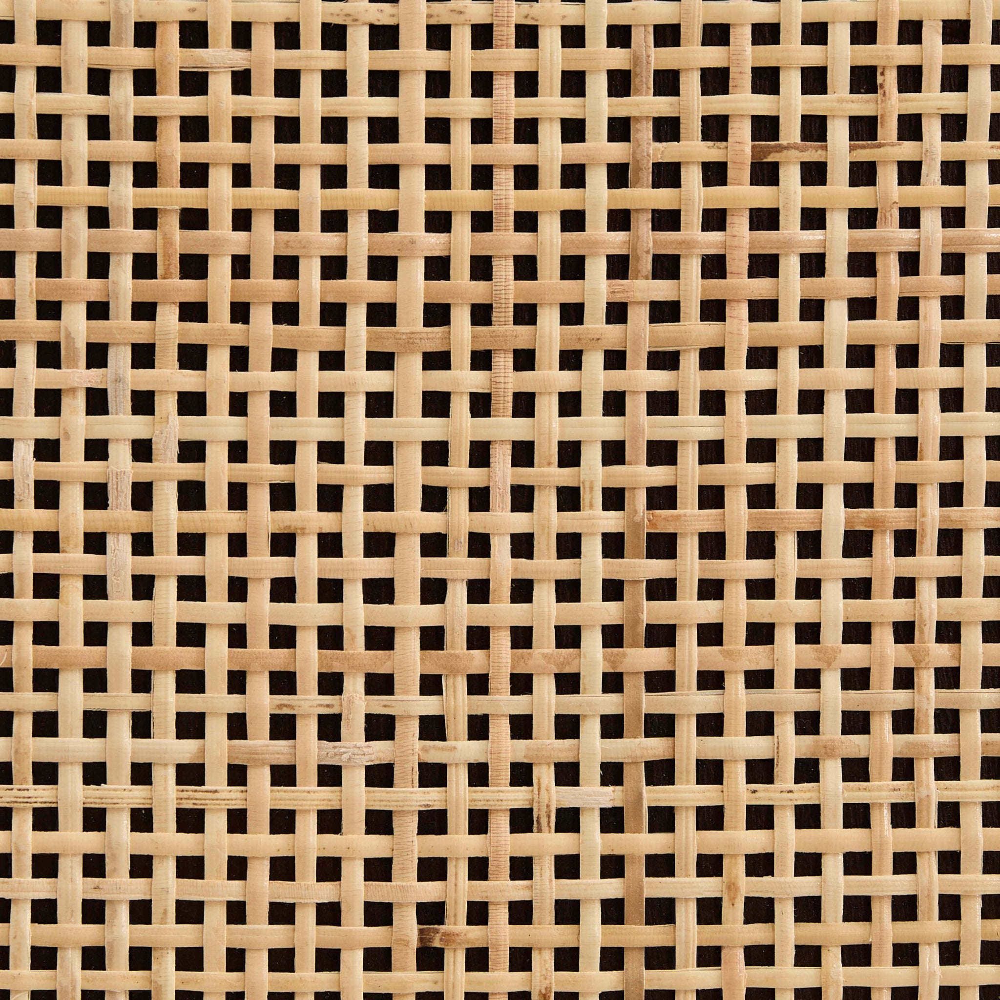 Cadre de lit Annecy en rotin - Noir