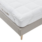 Surmatelas anti-allergique offrant une sensation similaire au duvet