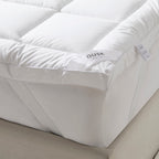 Surmatelas anti-allergique offrant une sensation similaire au duvet