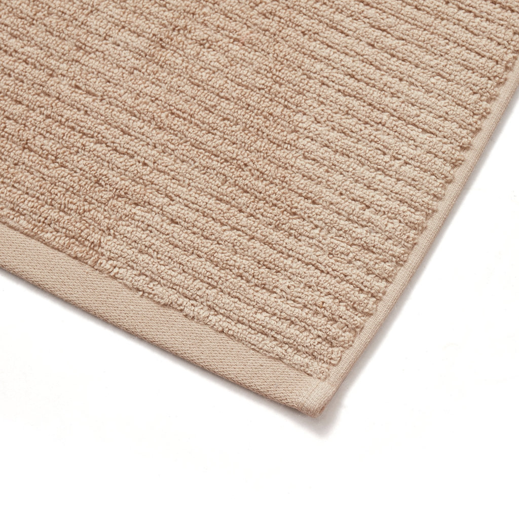 Collection de serviettes Antigua Soft Fine Ribbed - Naturel