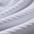 Collection de serviettes Antigua Soft Fine Ribbed - Blanches