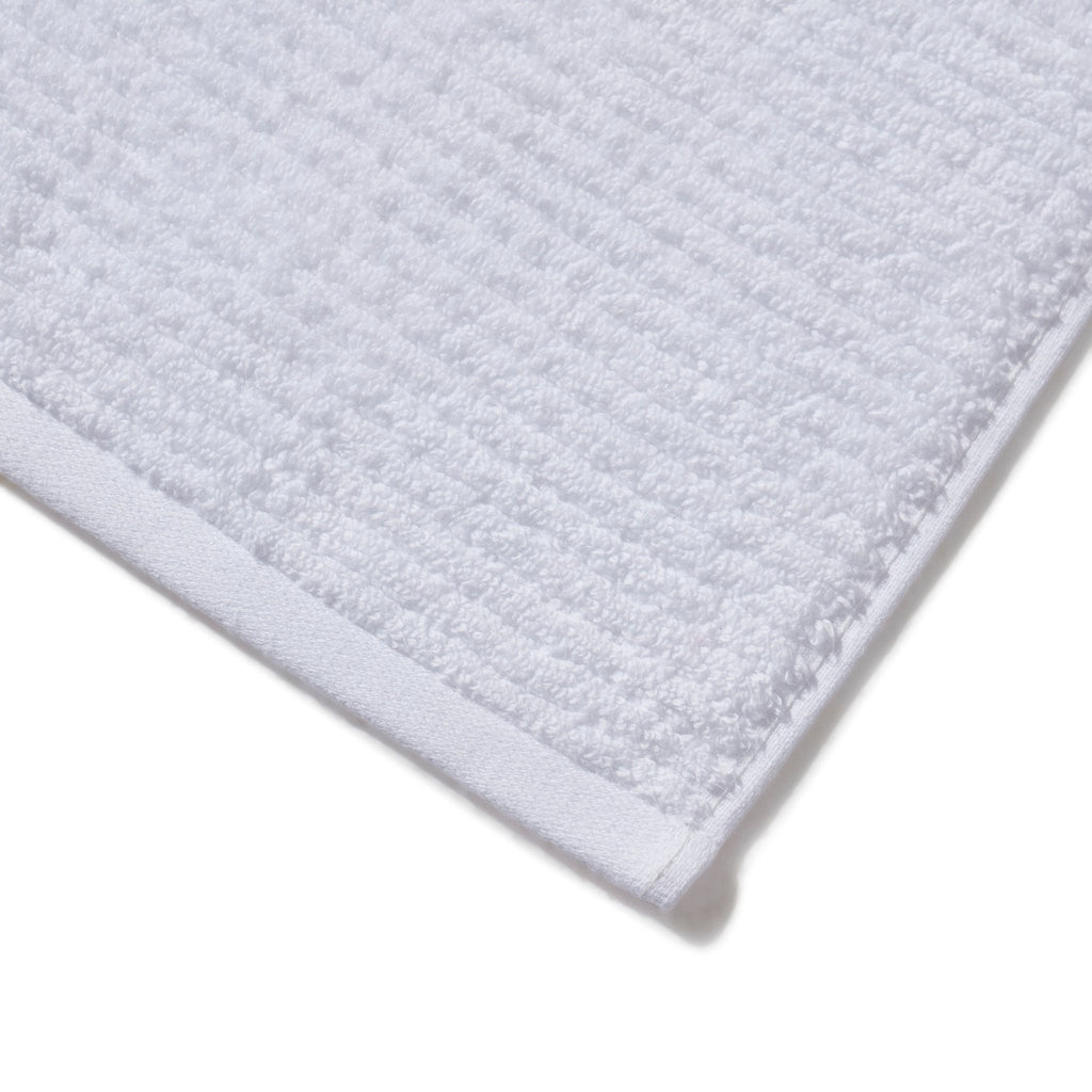 Collection de serviettes Antigua Soft Fine Ribbed - Blanches
