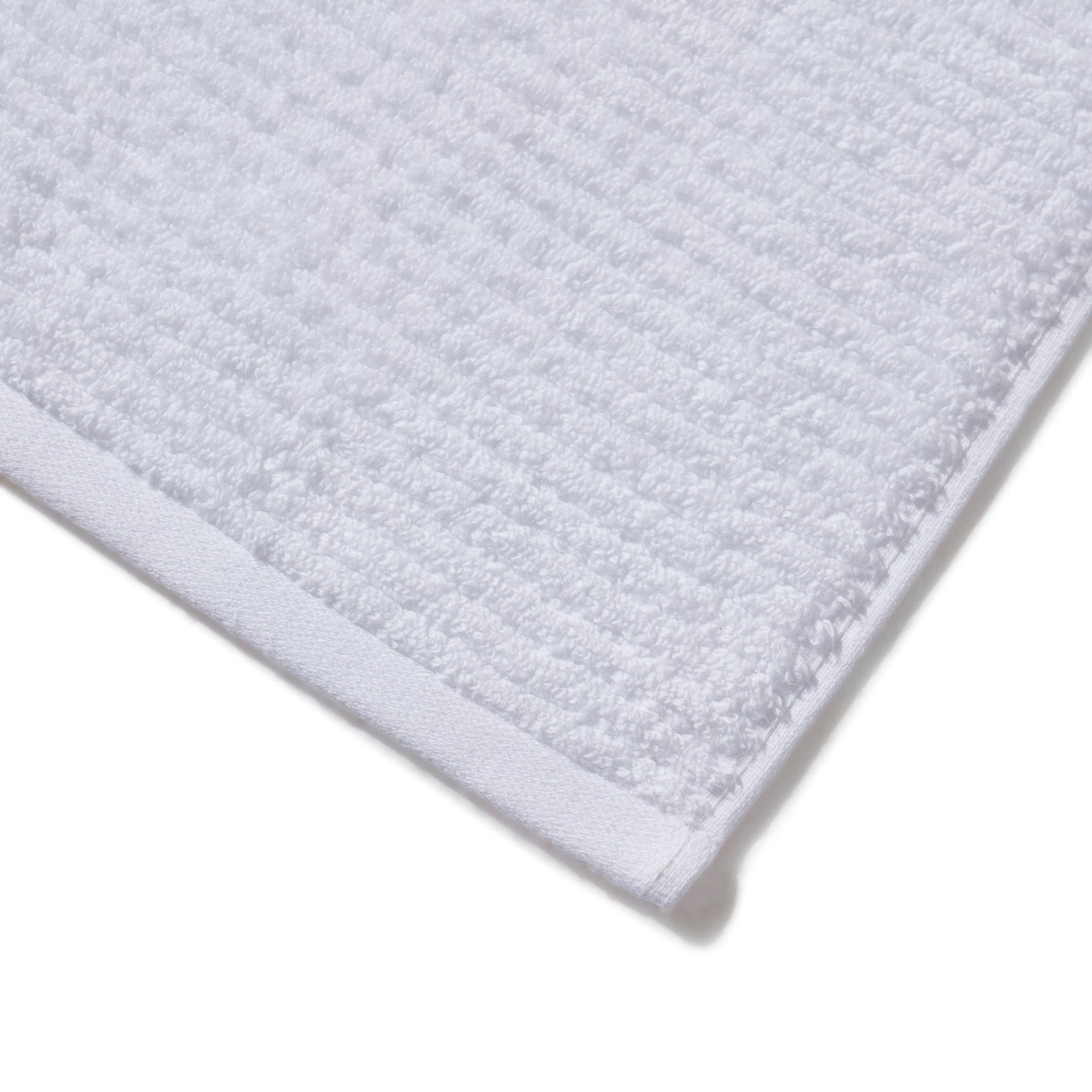 Collection de serviettes Antigua Soft Fine Ribbed - Blanches