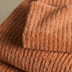 Collection de serviettes Antigua Soft Fine Ribbed - Orange brûlé