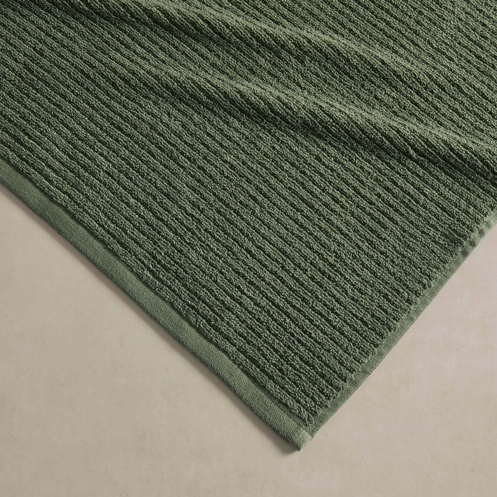 Collection de serviettes Antigua Soft Fine Ribbed - Fern